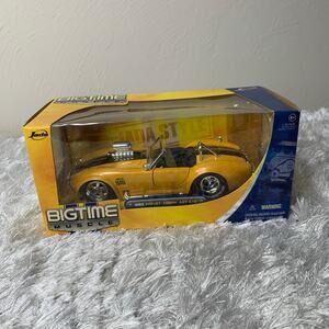 Jada 1:24 1965 Yellow Shelby Cobra 427 S/C Bigtime Muscle NIB